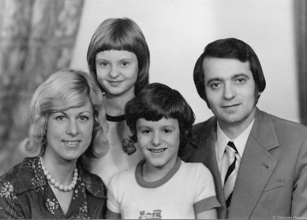 Familienfoto 1974